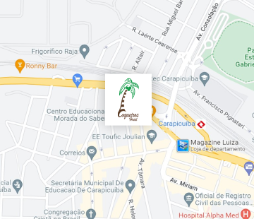 imagem do mapa de localizaçao do motel